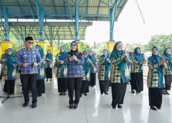 Bupati Bersama Wakil Bupati Barru: Merajut Kebersamaan Melalui Olahraga dan Seni Menuju PKK Kuat, Barru Hebat