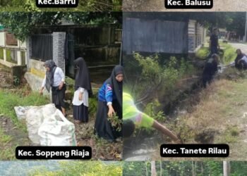 Pemkab Barru Berkomitmen Menjaga Kebersihan Lingkungan Melalui Program Gerakan Cinta Barru