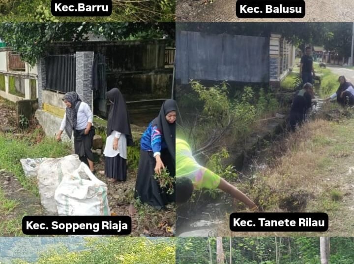 Pemkab Barru Berkomitmen Menjaga Kebersihan Lingkungan Melalui Program Gerakan Cinta Barru