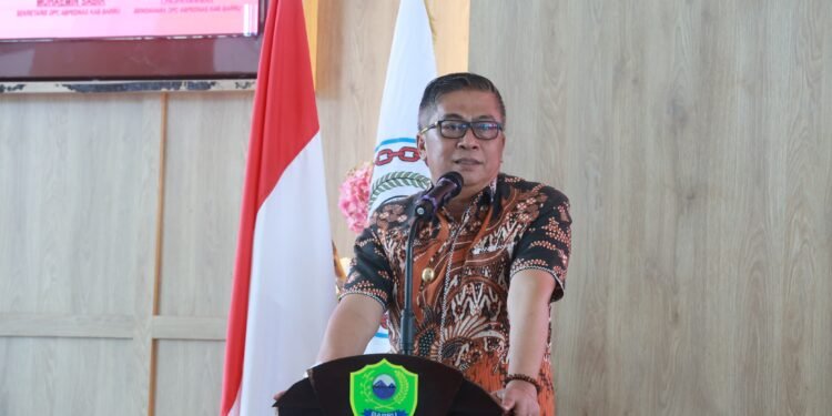 Rapat Kerja DPC Abpednas Kabupaten Barru, Resmi di Buka Oleh Wakil Bupati Barru, Dr. Ir. Abustan Andi Bintang, M.Si.