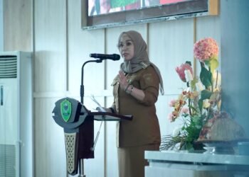 Sosialisasi Pembentukan Gerakan Bank Sampah di Seluruh Desa dan Kelurahan, di Hadiri Lansung Bupati Barru Andi Ina Kartika Sari S.H., M.Si.