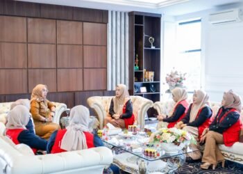 Dewan Pengurus Cabang (DPC) Perempuan Indonesia Maju (PIM) Kota Makassar Audensi Dengan Bupati Barru Andi Ina Kartika Sari, S.H., M.Si.