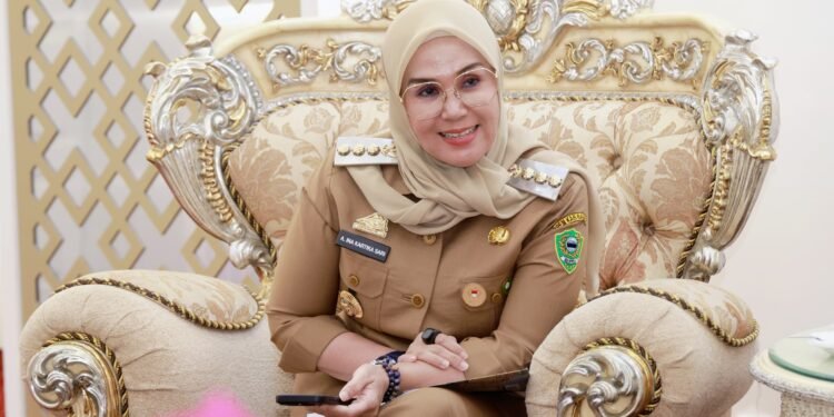 Bupati Barru Andi Ina Kartika Sari, SH., M.Si., Menyambut Baik Kehadiran PW IPEMI Sulsel dan Mendorong Peran Aktif Pengusaha Muslimah