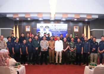 Pelantikan PWI Barru, Dihadiri Oleh Sekda Barru Mewakili Bupati Barru