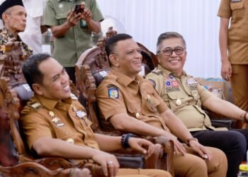 Wakil Bupati Barru, Menghadiri (Ground breaking) Pelaksanaan Preservasi Jalan Paket 4 Multi Years Contract (MYC)