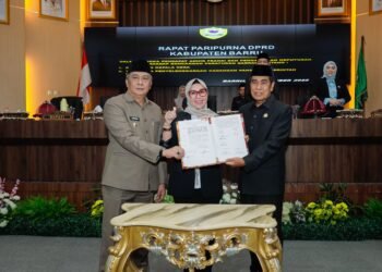 Pemkab Barru Bersama DPRD Barru, Resmi Menetapkan Dua Perda Dalam Rapat Paripurna