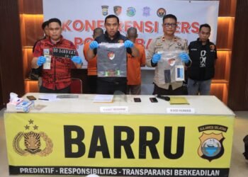 PENGUNGKAPAN KASUS PENCURIAN DENGAN KEKERASAN (CURAS) / JAMBRET, DI WILAYAH HUKUM POLRES BARRU