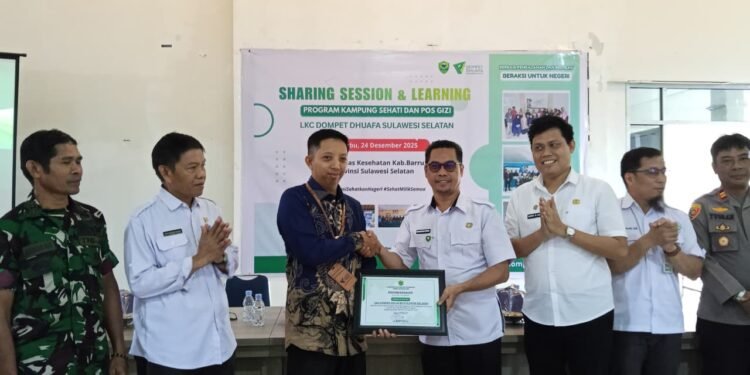LKC Dompet Dhuafa Sul-Sel Sudah Melirik Kabupaten Barru Untuk memasukkan Program Kampung Sehati dan Pos Gizi