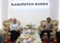Bupati Barru, Menerima Kunjungan Mantan Panglima TNI, Sekaligus Memperkenalkan Berbagai Potensi di Kabupaten Barru
