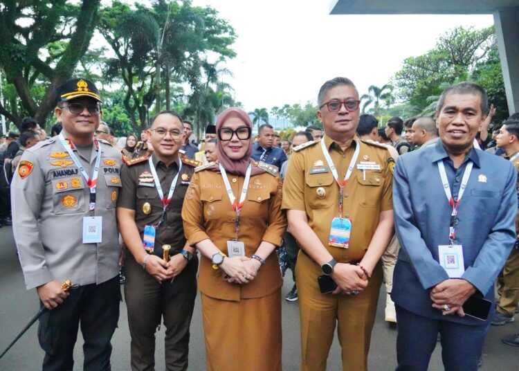 Bupati Barru Bersama Forkopimda Mengikuti Rakornas Pemerintah Pusat dan Daerah di Sentul Bogor