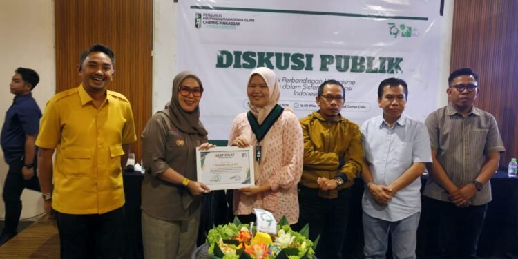 Bupatu Barru Menjadi Narasumber Dalam Diskusi Publik Di Selenggarakan HMI Cabang Makassar