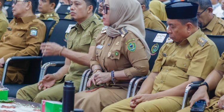 Bupati Barru, Dalam Rakorda Komitmen Kuat Dalam Menyelaraskan Pembangunan Daerah Dengan Kebijakan Nasional