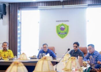 Wakil Bupati Barru, Mewakili Bupati Barru Mengikuti Entry Meeting Pemeriksaan LKPD Tahun 2025
