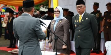 Bupati Barru Didampingi Wakil Bupati, Resmi Melantik Sebanyak 153 Pejabat Dilingkungan Pemerintah Kabupaten Barru