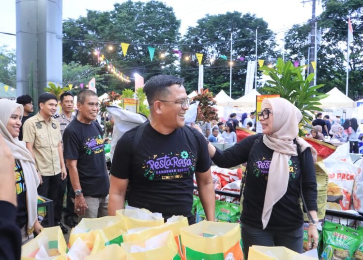 Menghadiri Peresmian Pesta Rasa Ramadhan Series, Kapolres Barru, Ini Salah Satu Festival Kuliner dan Bazar Ramadhan