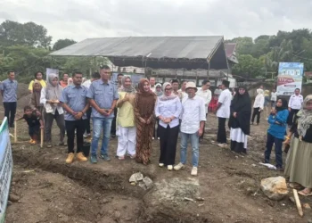 Bupati Barru, Hadiri Peresmian dan Peletakan Batu Pertama Perumahan Bukit