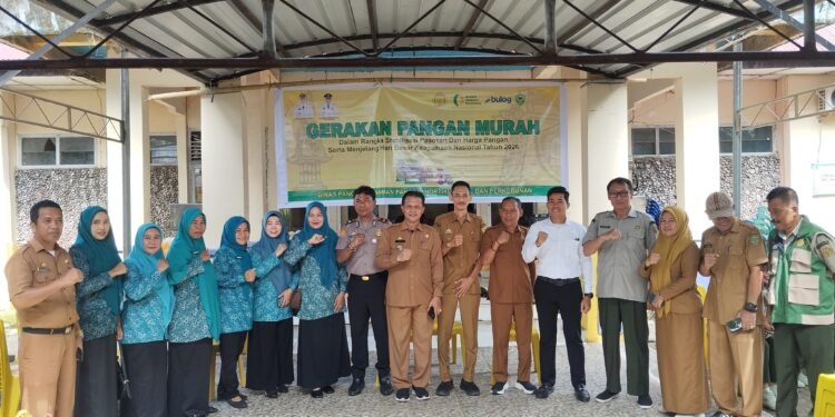 Dinas Pangan, Tanaman Pangan, Hortikultura dan Perkebunan Kabupaten Barru Gelar Gerakan Pangan Murah
