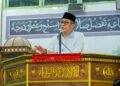 Wakil Bupati Barru, Dr. Ir. Abustan Andi Bintang, M.Si., melaksanakan Safari Ramadan di Masjid Al Ittifaqi Lembae