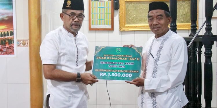 Pj. Sekretaris Daerah (Sekda) safari Ramadhan di Masjid An Najah, Kelurahan Sepe’e
