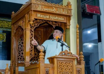 Wakil Bupati Barru, Abustan Andi Bintang, Hari Kedua Safari Ramadan di Masjid Syuhada, Bungi