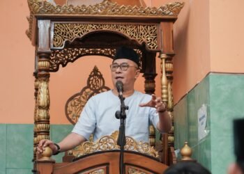 Wabup Barru Abustan Andi Bintang Ajak Warga Perkuat Ukhuwah Saat Safari Ramadan di Soppeng Riaja