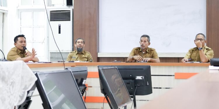 Pj Sekda Barru Pimpin Rakor Pelaksanaan Program Makan Bergizi Gratis di Hari ke-20 Ramadan