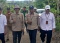 Dinas Pangan Barru Gelar Tanam Padi Bersama, Dihadiri Tim Kementan RI
