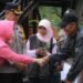 Kapolres Barru dan Bhayangkari Bantu Korban Kebakaran di Bujung Lompo