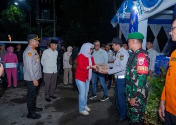 Bupati Andi Ina Kartika Sari Pantau Pos Pengamanan Idul Fitri 1447 H di Barru Bersama Forkopimda, Andi Ina Kartika Sari Cek Kesiapan Malam Takbiran