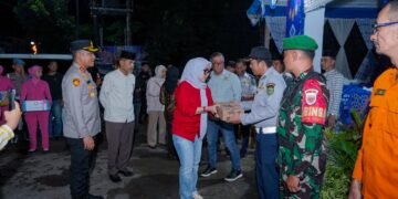 Bupati Andi Ina Kartika Sari Pantau Pos Pengamanan Idul Fitri 1447 H di Barru Bersama Forkopimda, Andi Ina Kartika Sari Cek Kesiapan Malam Takbiran