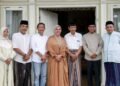 Momen Lebaran, Bupati Barru Andi Ina dan Suami Sambangi Mantan Bupati Barru Andi Muhammad Rum