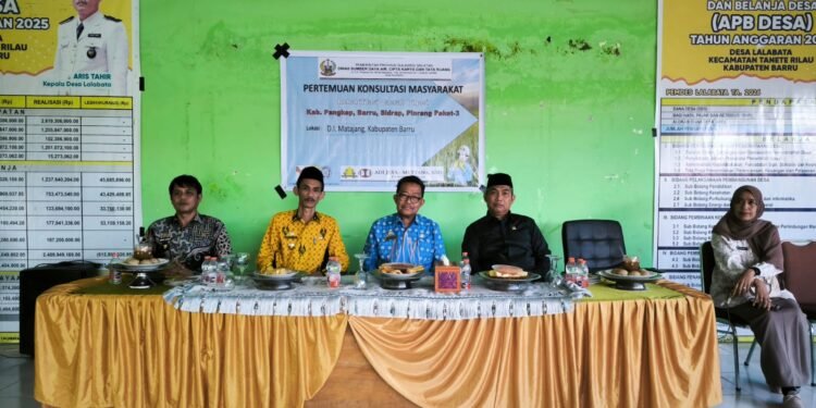 Dinas SDACKTR Sulsel Gelar Konsultasi Masyarakat Terkait Rehabilitasi Bendungan Matajang di Barru