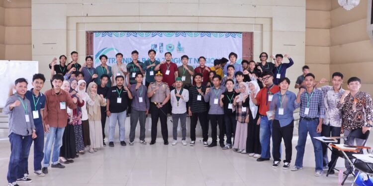 Kapolres Barru AKBP Ananda Fauzi Harahap Jadi Narasumber Training Nasional Himpunan Mahasiswa Islam
