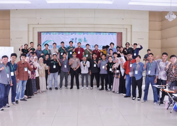 Kapolres Barru AKBP Ananda Fauzi Harahap Jadi Narasumber Training Nasional Himpunan Mahasiswa Islam