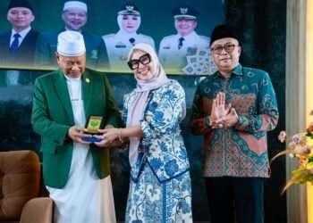 Bupati Andi Ina Kartika Sari Tegaskan Dukungan untuk DDI Mangkoso di Halal Bihalal Barru