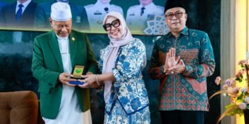 Bupati Andi Ina Kartika Sari Tegaskan Dukungan untuk DDI Mangkoso di Halal Bihalal Barru