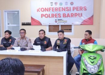 Pelaku Curanmor di Parkiran Masjid Agung Nurul Iman Barru Ditangkap Usai Kabur ke Luar Daerah