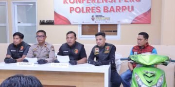 Pelaku Curanmor di Parkiran Masjid Agung Nurul Iman Barru Ditangkap Usai Kabur ke Luar Daerah