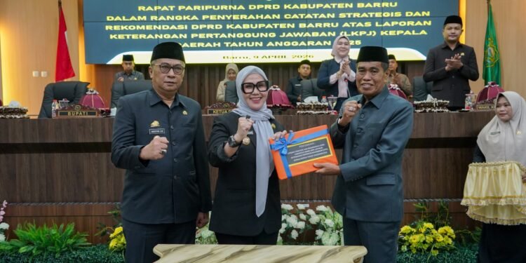 Bupati Andi Ina Kartika Sari: Rekomendasi DPRD Kabupaten Barru Jadi Dasar Penyusunan APBD 2027