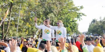 Bupati Andi Ina Kartika Sari Lepas 5.333 Peserta Jalan Santai Hari Jadi Barru ke-66