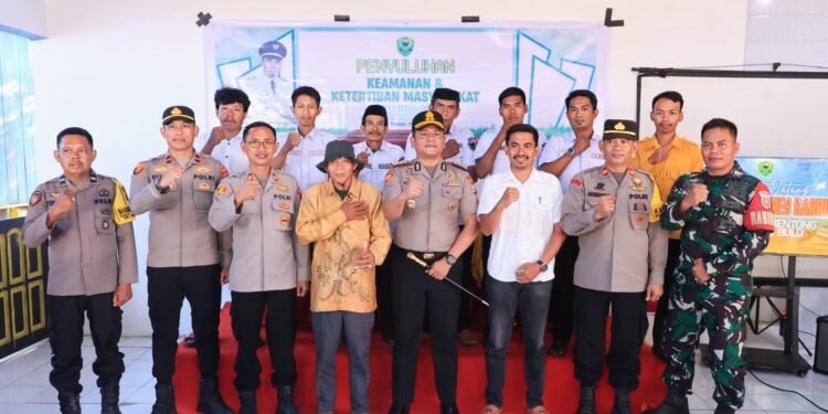 Kapolres Barru AKBP Ananda Fauzi Harahap Kunjungi Desa Bulo Bulo, Pererat Silaturahmi dengan Warga