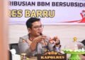 Polres Barru Gelar Rakor Pengawasan Distribusi BBM Subsidi dan LPG 3 Kg