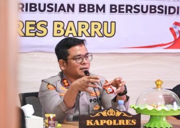 Polres Barru Gelar Rakor Pengawasan Distribusi BBM Subsidi dan LPG 3 Kg