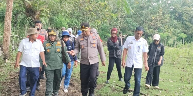 Polres Barru dan KPH Ajatappareng Siapkan 41 Hektar Lahan Jagung untuk Swasembada Pangan