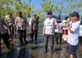 Sinergi Peringatan Hari Bumi 2026, Polri–Pemda–Swasta Tanam Mangrove di Barru