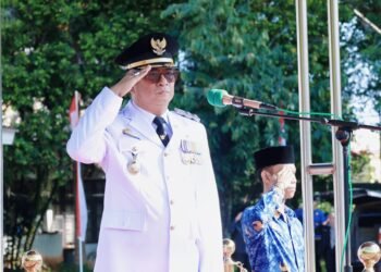 Wabup Barru Pimpin Upacara Hari Otda ke-30, Tekankan Peningkatan Pelayanan Publik