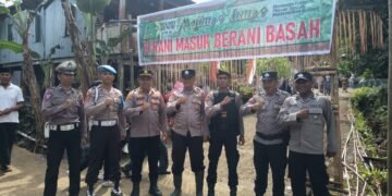 Kapolsek Barru Pimpin Pengamanan Pesta Panen Adat Paenge Majjimpo-jimpo