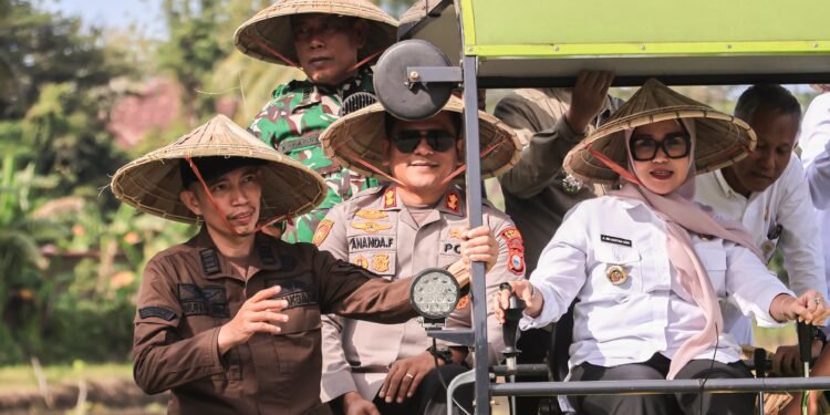 Kepolisian Resor Barru Kawal Percepatan Tanam 50.000 Hektar di Kabupaten Barru, Andi Ina Kartika Sari Resmi Buka Program