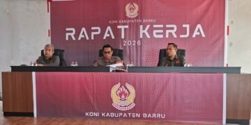 KONI Barru Matangkan Persiapan Hadapi Porprov Sulsel XVII Melalui Raker Strategis