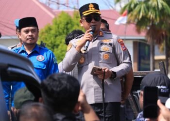 Kapolres Barru Pimpin Pengamanan Aksi May Day KSPSI, Massa Sampaikan Tuntutan Ketenagakerjaan